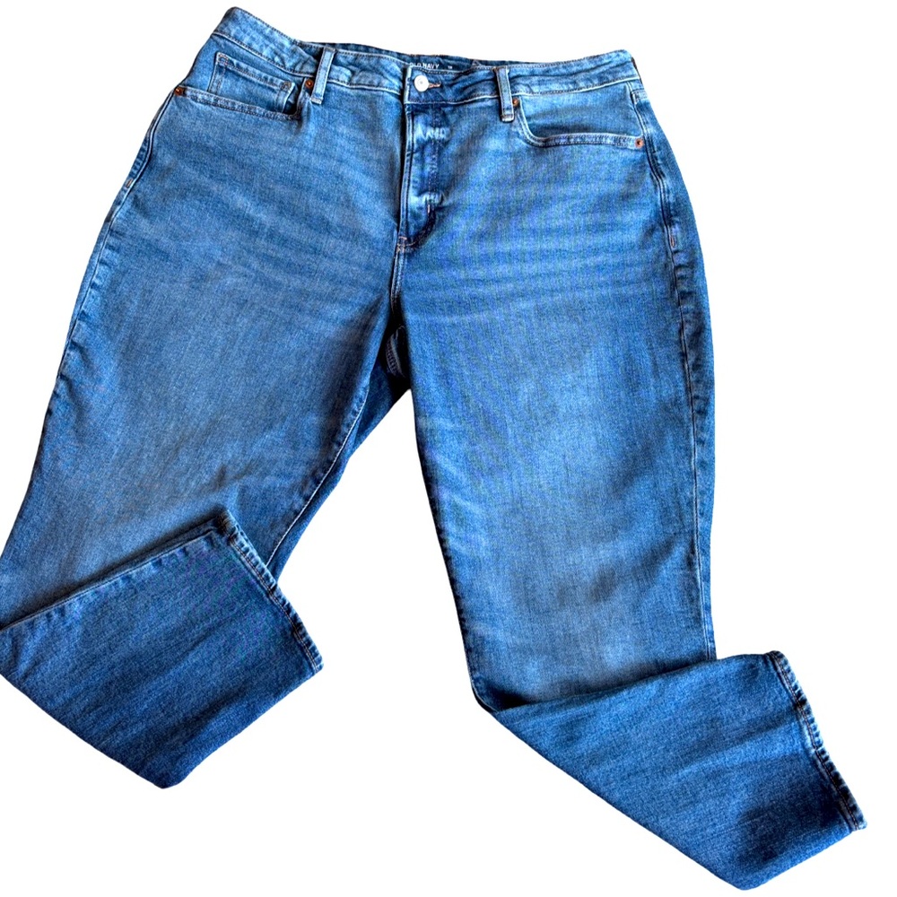 Old Navy High Rise Curvy Straight Jeans Size 18